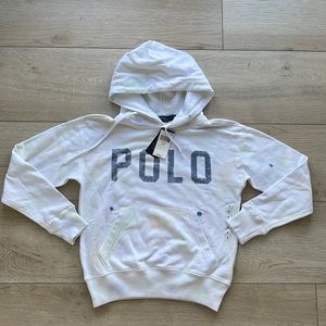 Polo Ralph Lauren sweatshirt white tie dye pastel s new sweater pullover